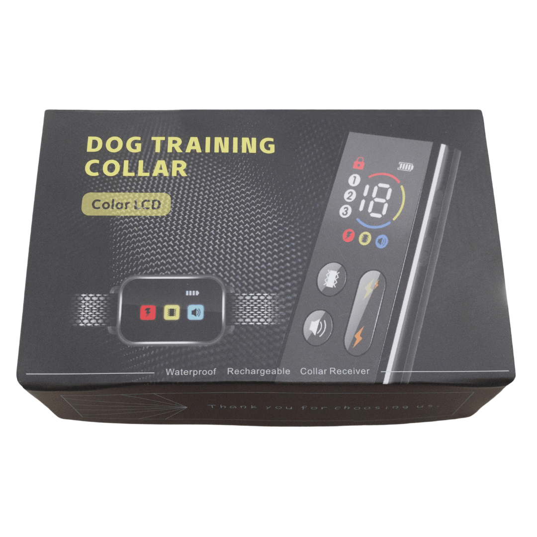 Long Range Dog Training Collar with Color LCD Remote