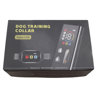 Long Range Dog Training Collar with Color LCD Remote