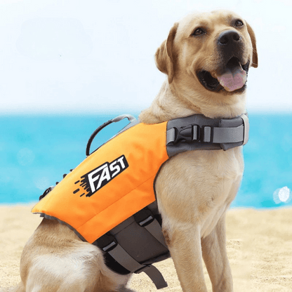 Pet Life Preserver Vest for Dogs Swimming