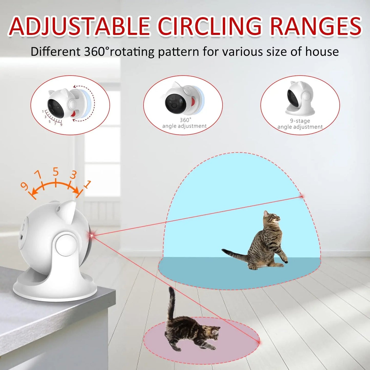 Fun Interactive Laser Pet Toy