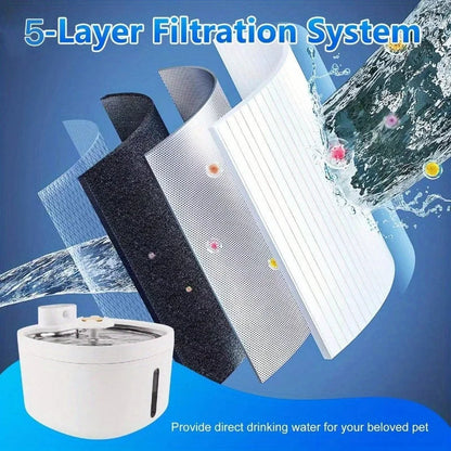 Automatic Refill Pet Water Dispenser for Cats and Dogs