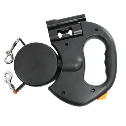 Long Adjustable Pet Leash with Light & Tangle Free Clip