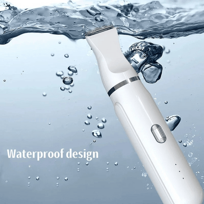 Quiet Pet Grooming Kit with Rechargeable Trimmer