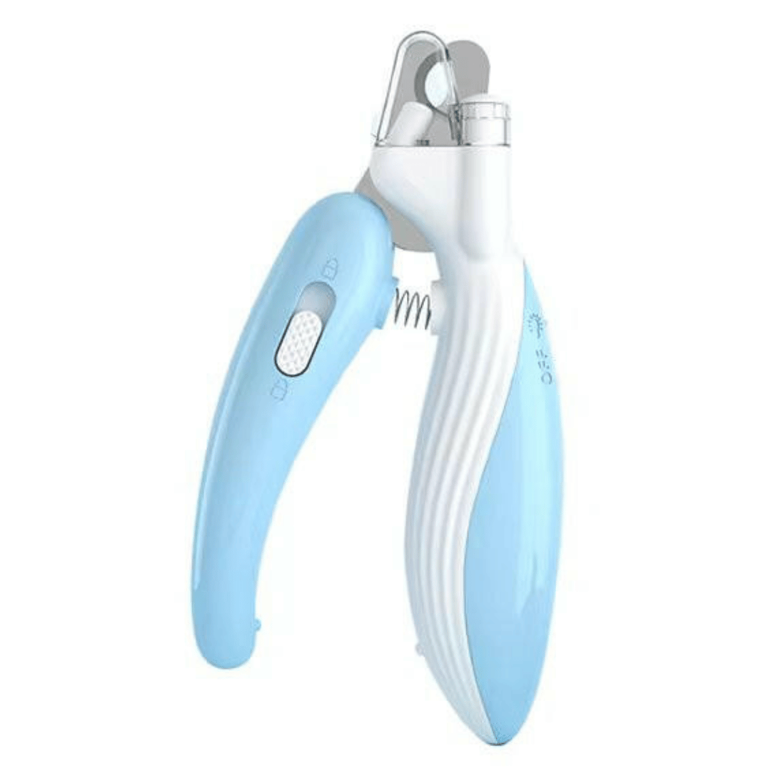 Easy Grip Pet Nail Trimmer with LED Light & Safety Guard