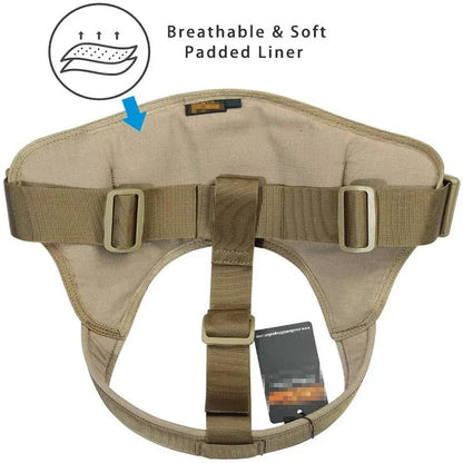 Comfortable Large Dog Harness with Padded Vest