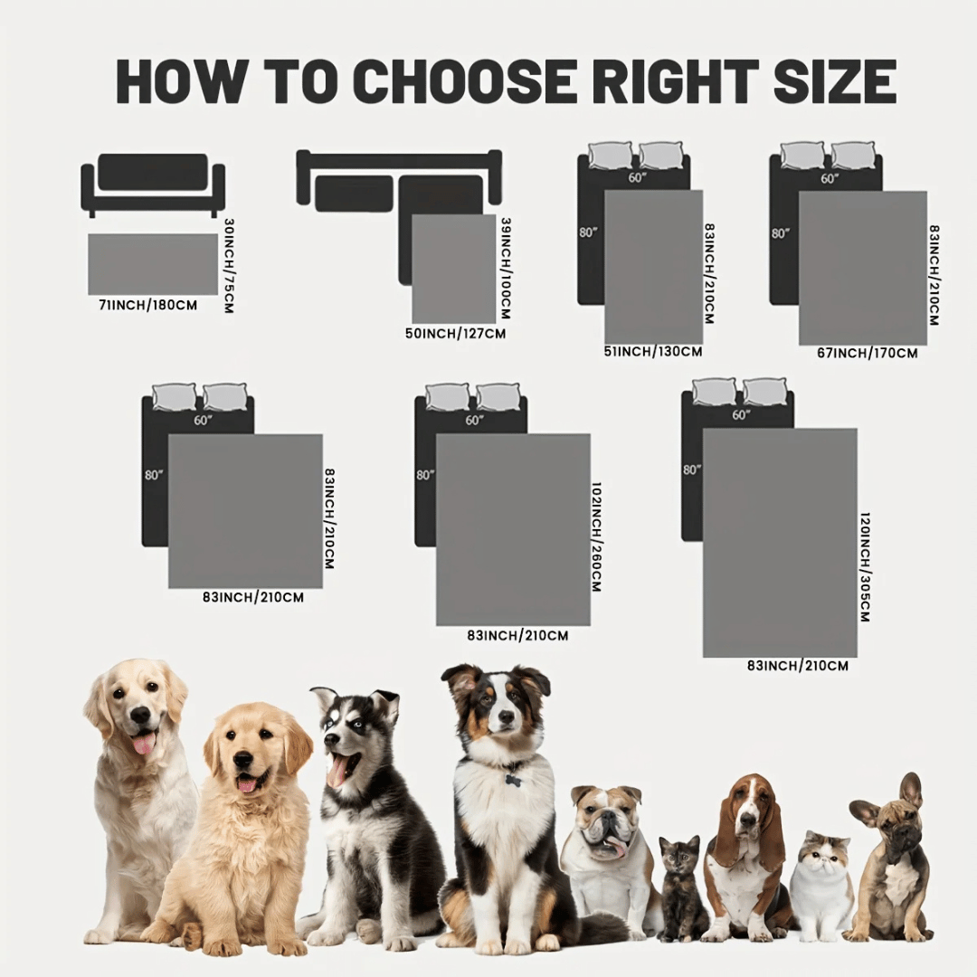 Waterproof Pet Sofa Bed Cover Protector