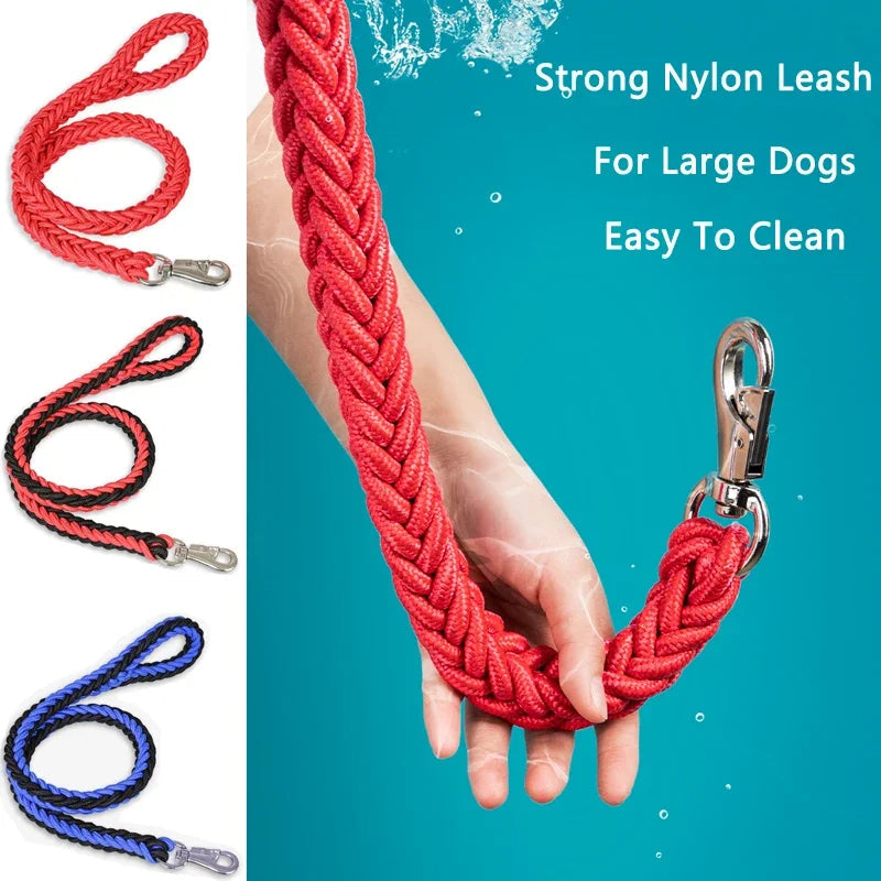 Tough Long-Lasting Braided Dog Leash