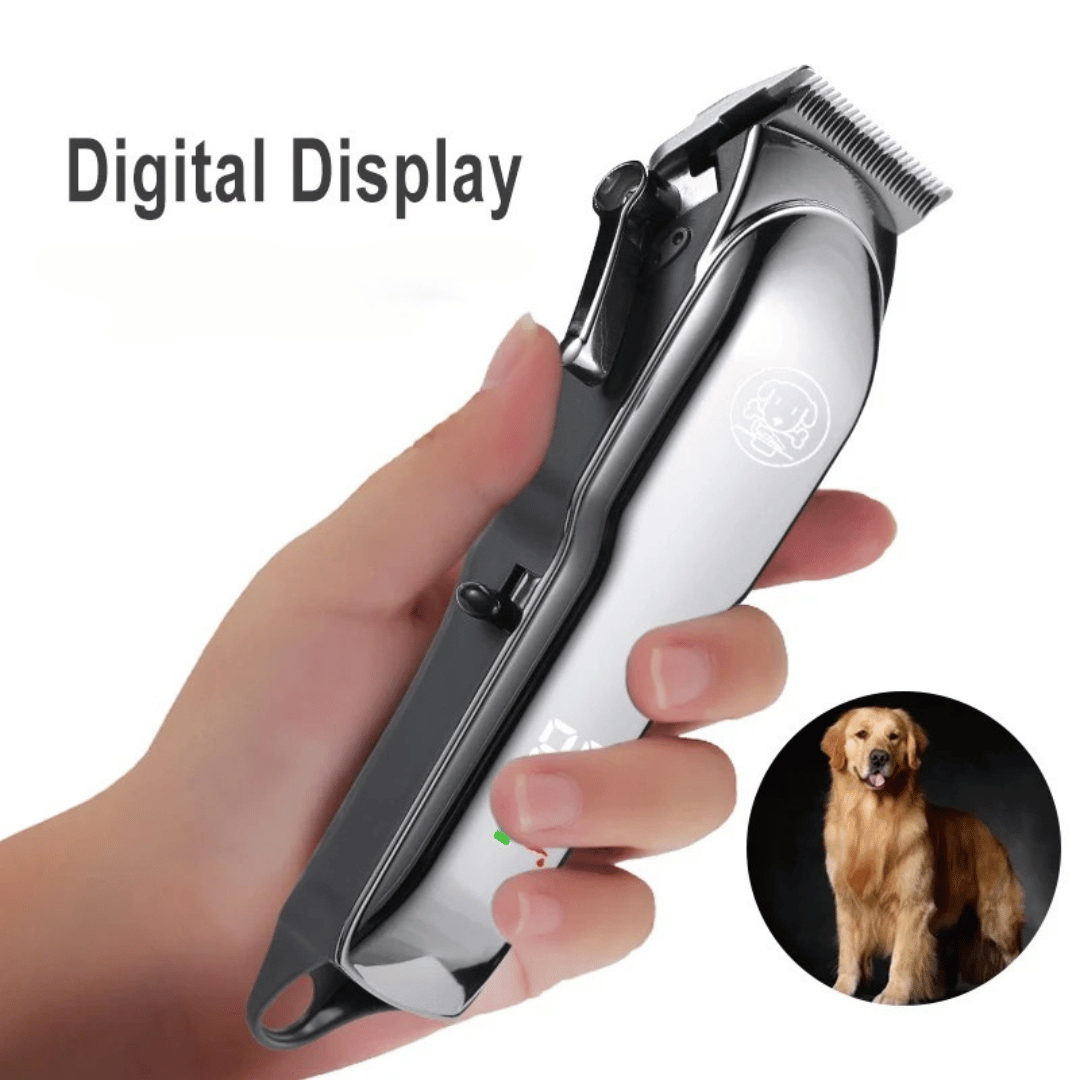 Wireless Pet Grooming Kit with Sharp Blades & Tools