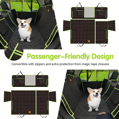Durable Pet Car Seat Protector for Back Seat