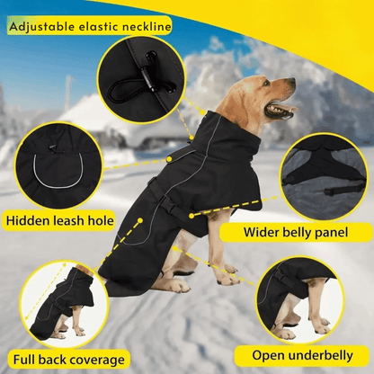Warm Insulated Dog Winter Jacket