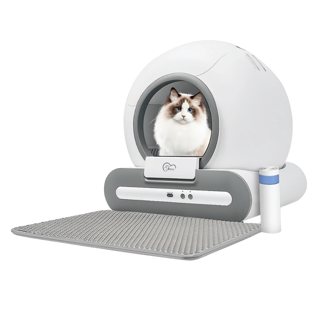Easy Clean Self-Cleaning Cat Litter Box with WiFi App