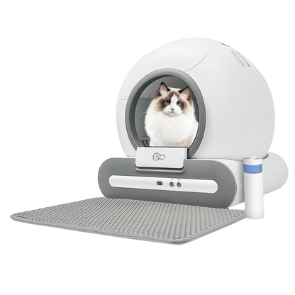 Easy Clean Self-Cleaning Cat Litter Box with WiFi App