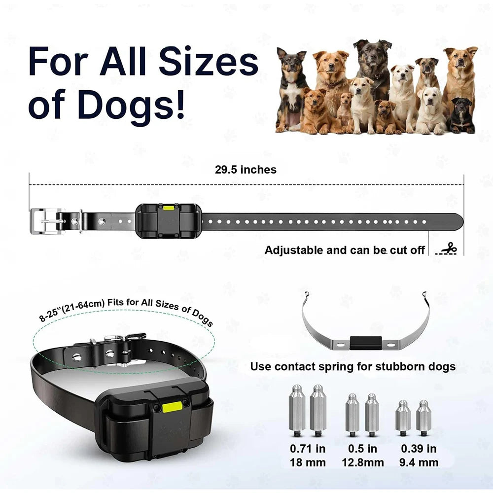 Long Range Remote Trainer Collar for Large Dogs