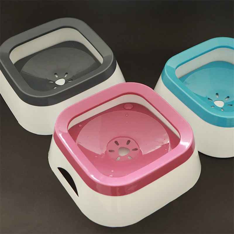 Spill Proof Water Bowl for Dogs and Cats 1L