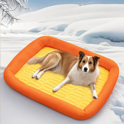 Breathable Dog Cooling Mat with Mesh Support