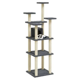 Tall Cat Tower with Multiple Levels & Hideaways