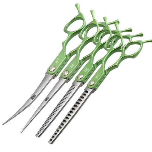 Premium Pet Grooming Scissors Set with Comfort Grip - LifyPet