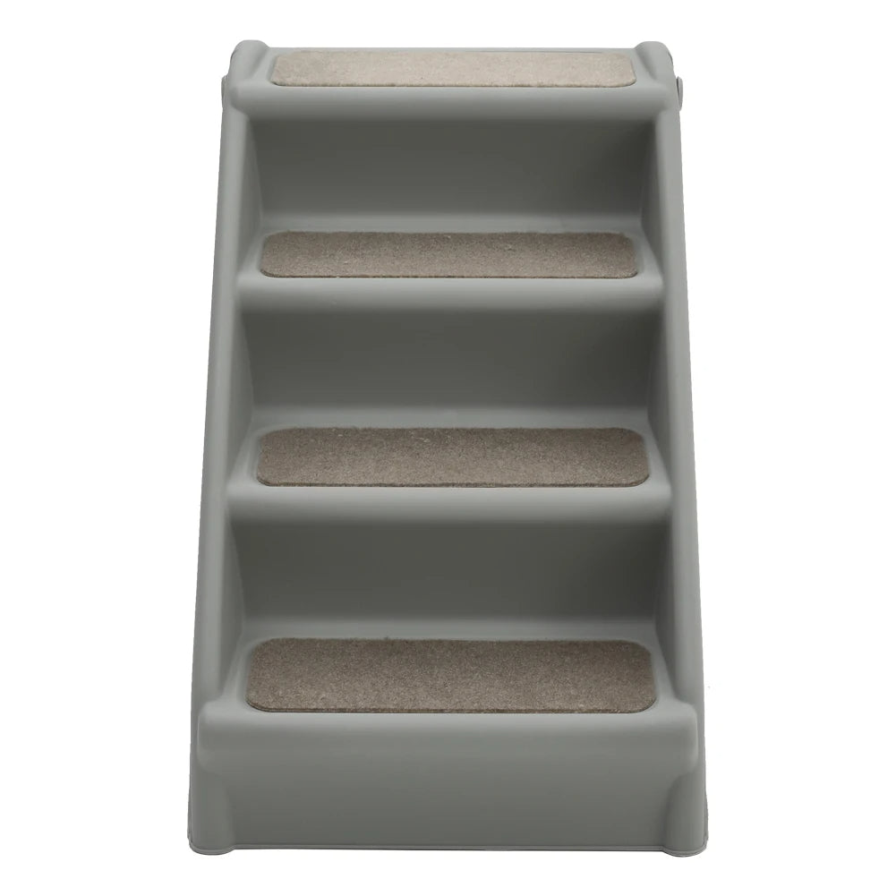 Compact Collapsible Pet Stairs for Small Dogs & Cats