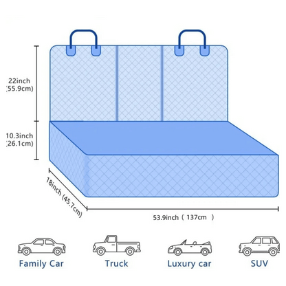 Durable Pet Car Seat Protector Hammock