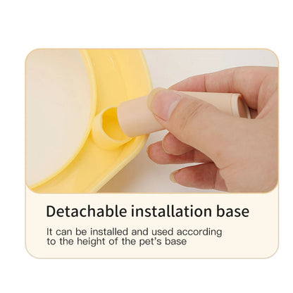 Elevated Stainless Steel Dual Dog Food Bowls