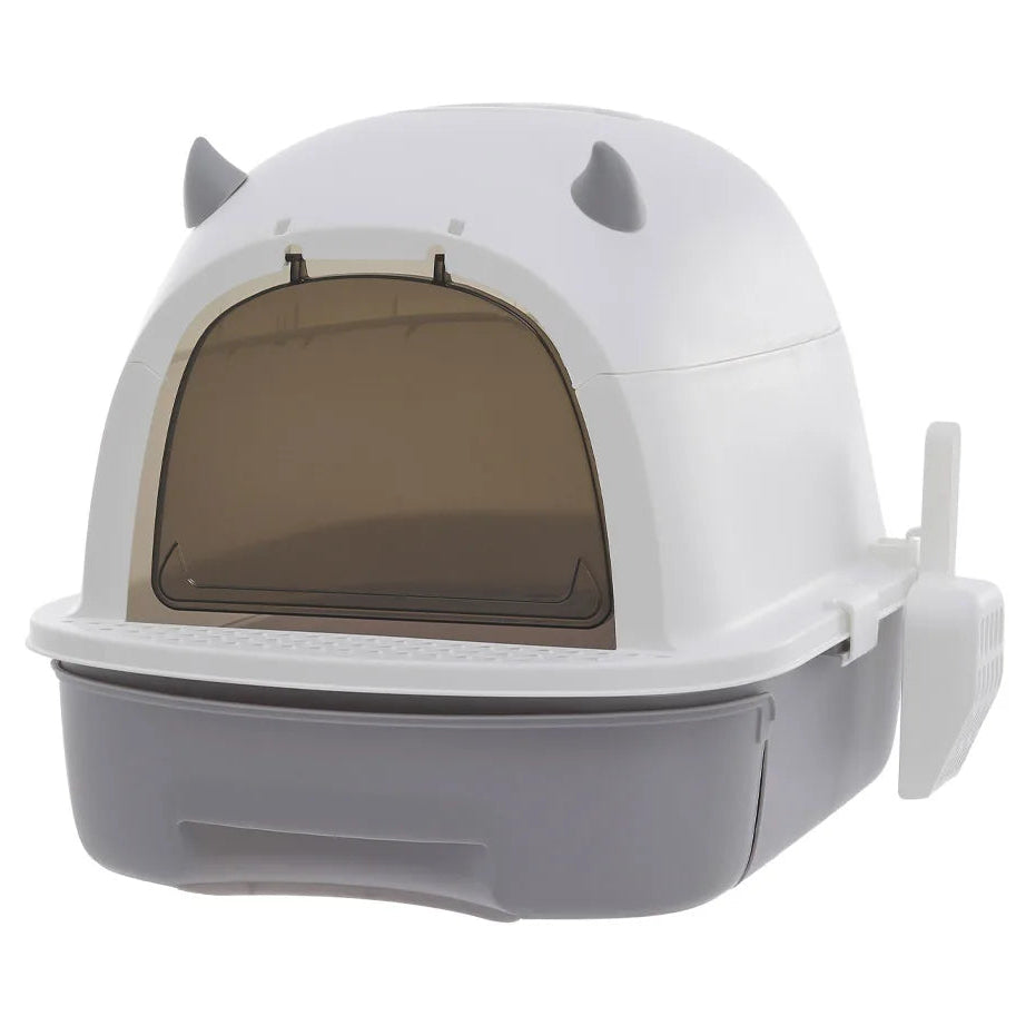 Easy Clean Cat Litter Box with Sliding Door - LifyPet