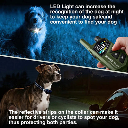 Adjustable Remote Dog Training Collar & Anti Bark Device