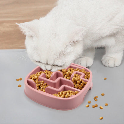 Interactive Fun Feeder Dog Bowl for Slow Eating