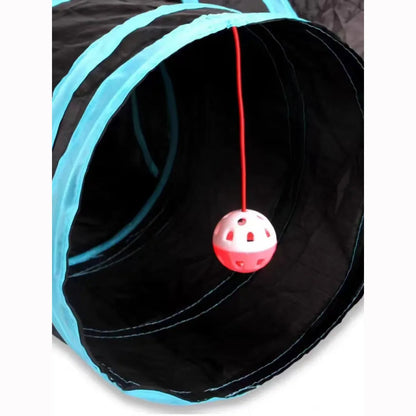 Fun Foldable Cat Tunnel Toy
