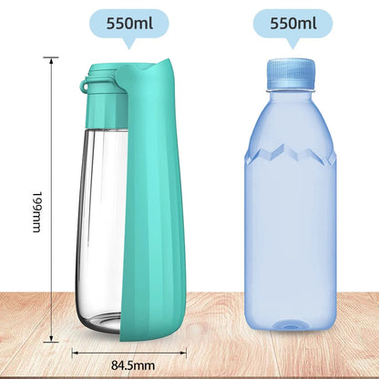 Big Collapsible Pet Water Bottle 550ml