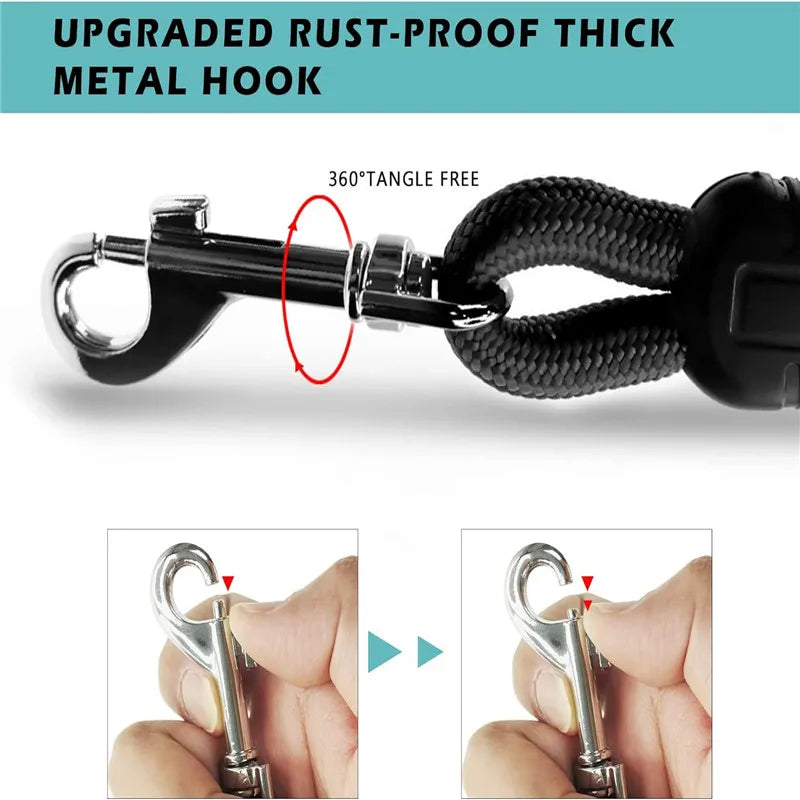Heavy Duty Extended Dog Leash with Thick Rope