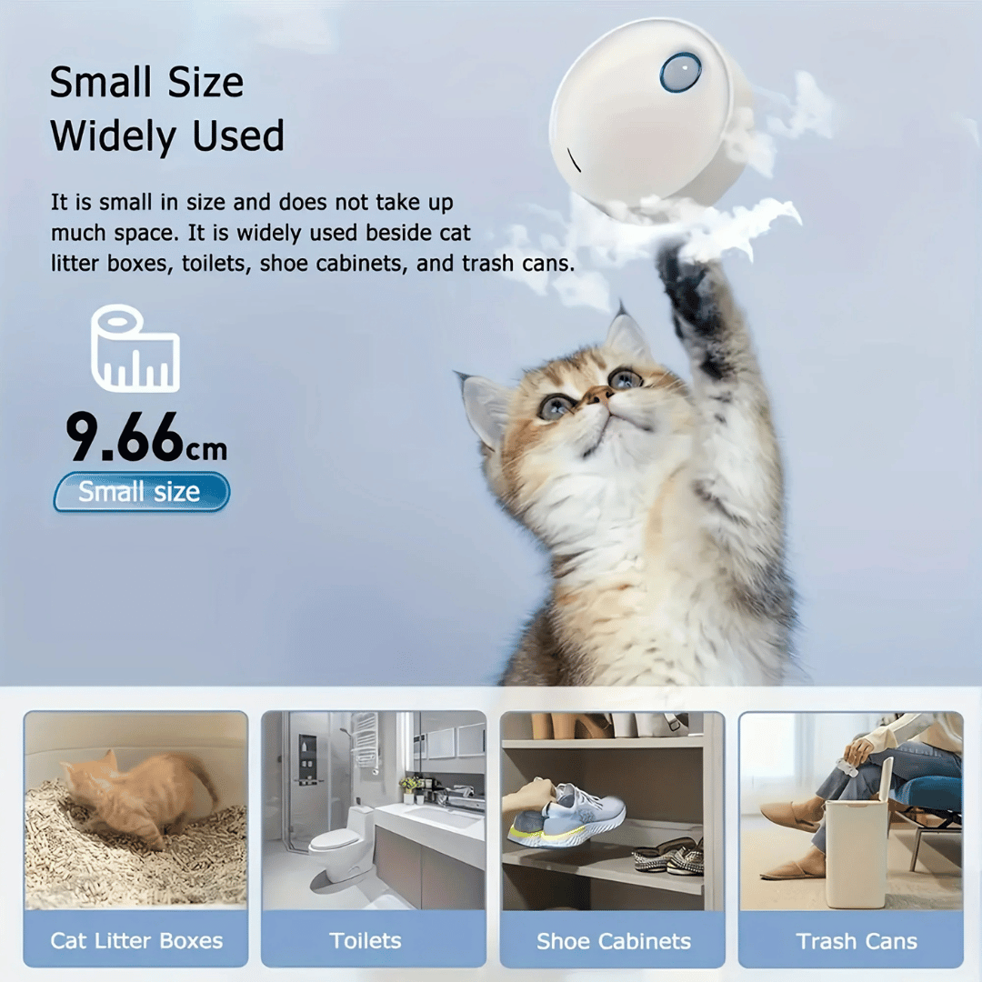 Automatic Pet Litter Box Odor Remover USB Charger