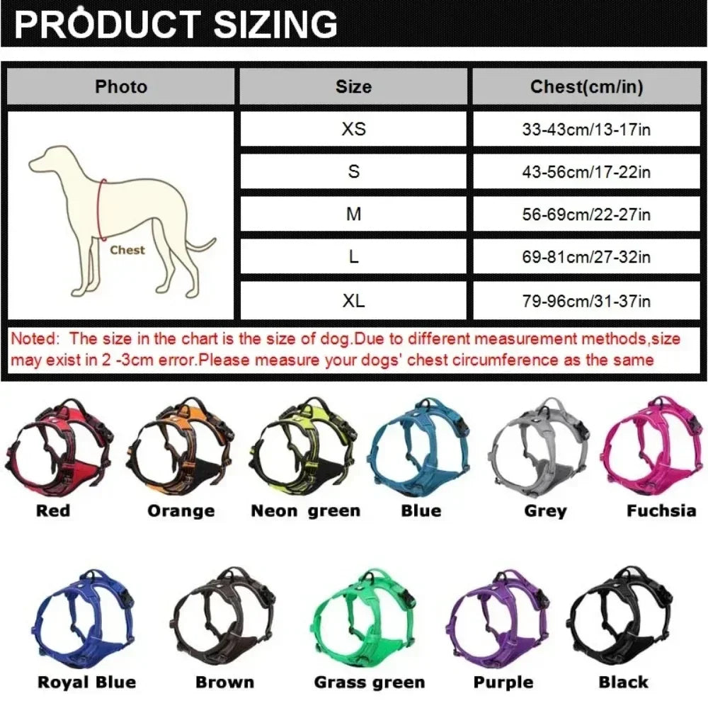 Puppy Walking Harness with Reflective Safety Straps