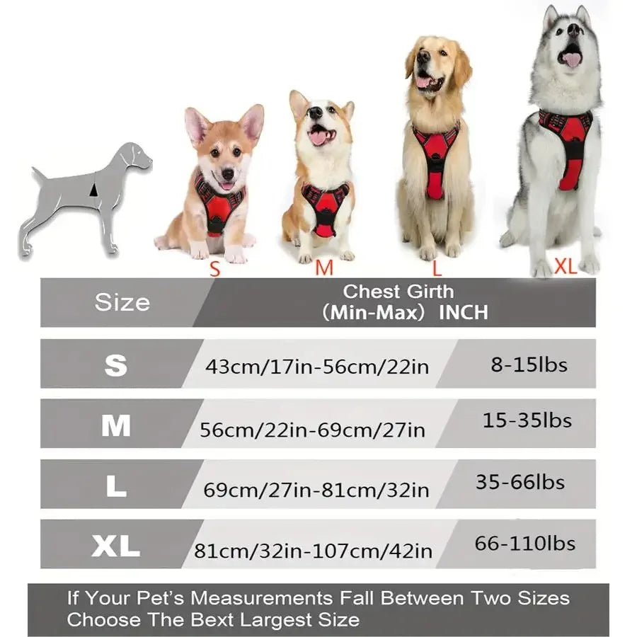 Puppy Walking Harness with Reflective Safety Straps