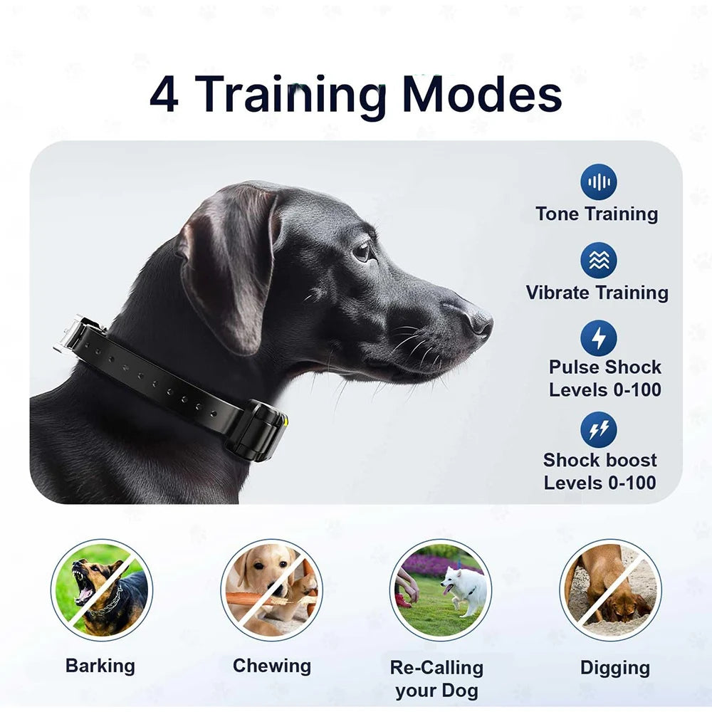 Long Range Remote Trainer Collar for Large Dogs