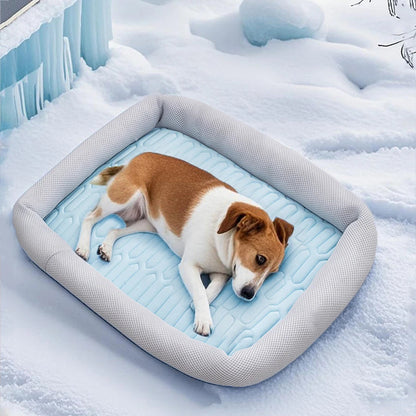 Breathable Dog Cooling Mat with Mesh Support