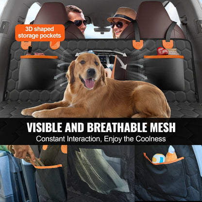 Durable Full Back Seat Pet Car Cover Protector