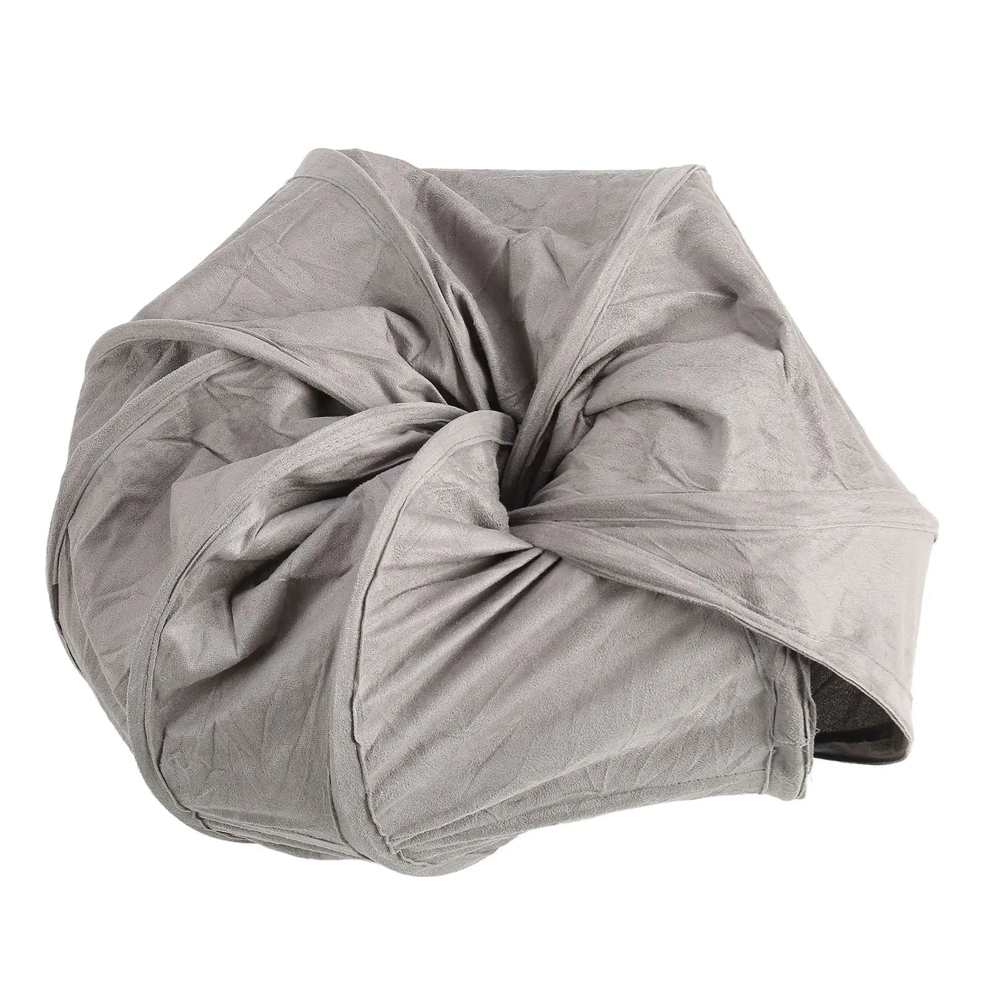 Collapsible Cat Play Tunnel with Crinkly Fabric