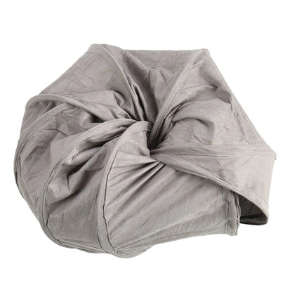 Collapsible Cat Play Tunnel with Crinkly Fabric