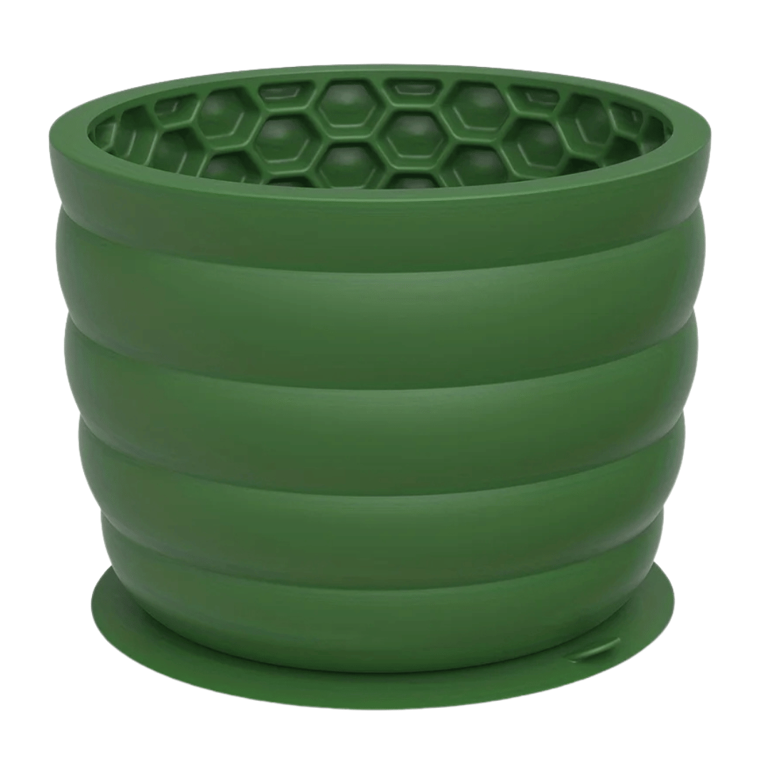 Spill Proof Pet Food Bowl with Silicone Suction Cup