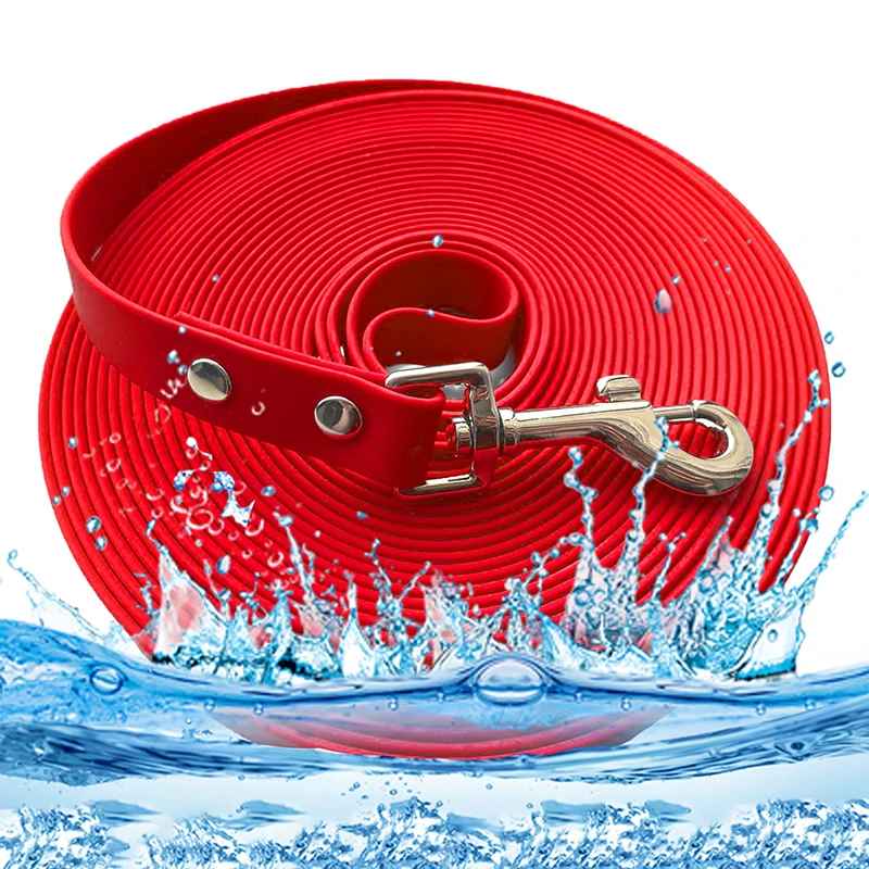 Durable Long Dog Leash Made From Water Resistant PVC
