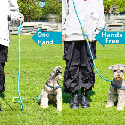 Durable Reflective Dog Leash for Big Dogs Running Walking