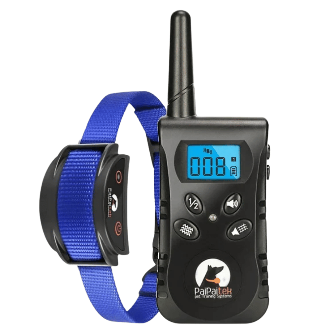 Rechargeable Remote Dog Trainer Collar, 500m Range