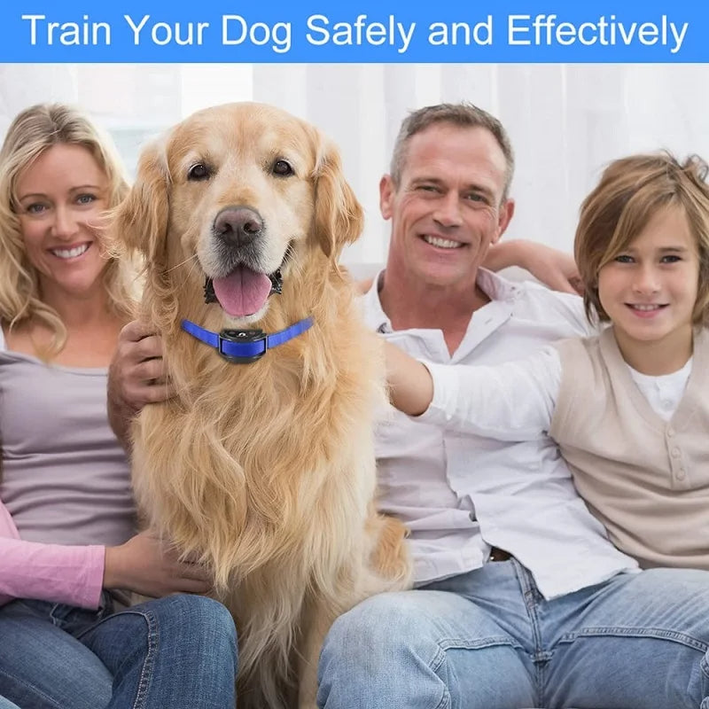 Rechargeable Remote Dog Trainer Collar, 500m Range