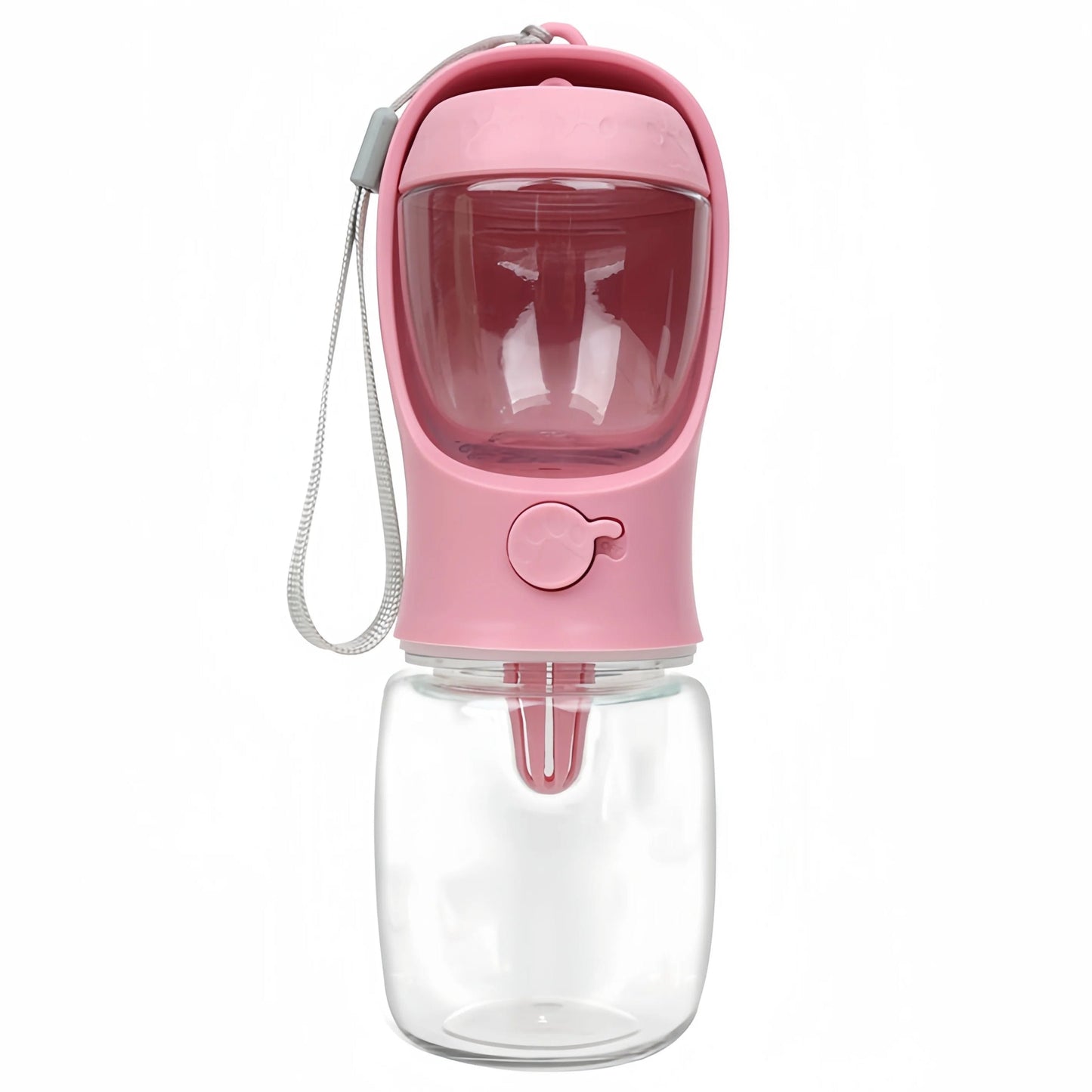 Travel Dog Water Bottle & Food Bowl Container