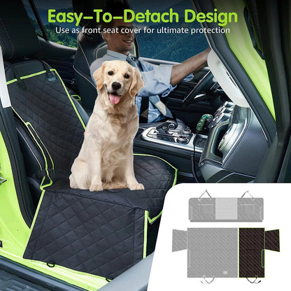 Durable Pet Car Seat Protector for Back Seat