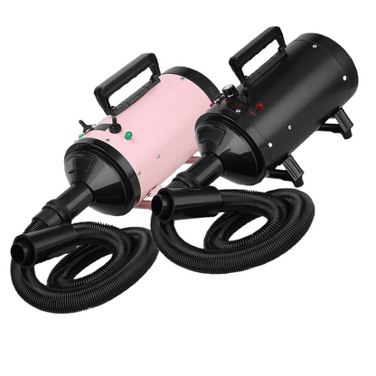 Quiet Pet Dryer with Adjustable Heat & Interchangeable Tips
