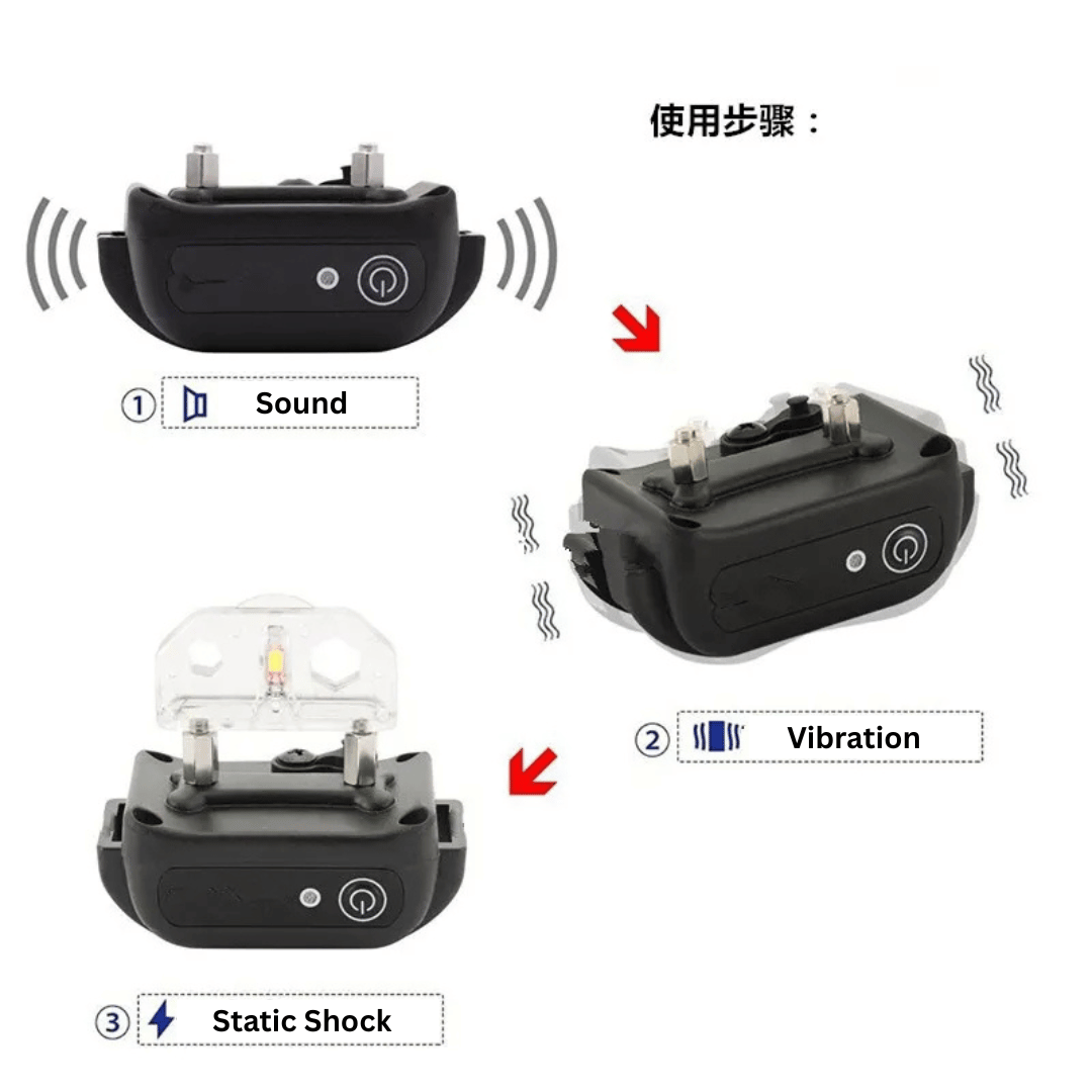 Long Range Rechargeable Dog Trainer Collar