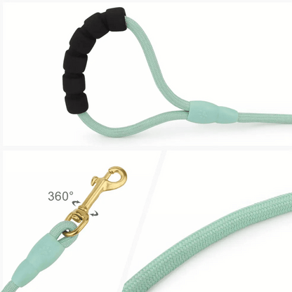Comfortable Long Dog Leash with Soft Grip Handle