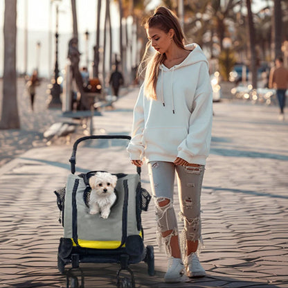 Portable Pet Stroller Car Carrier for Small Dogs