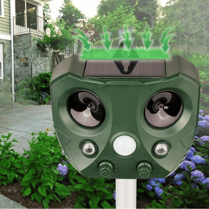 Outdoor Motion Activated Pest Repellent for Gardens